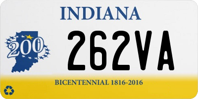 IN license plate 262VA