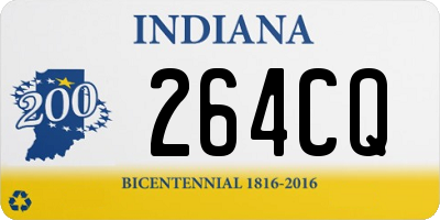 IN license plate 264CQ