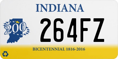 IN license plate 264FZ