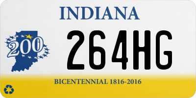 IN license plate 264HG