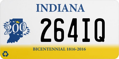 IN license plate 264IQ