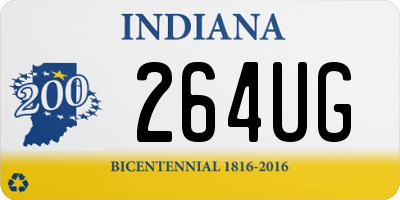 IN license plate 264UG