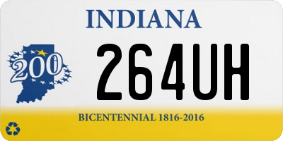 IN license plate 264UH