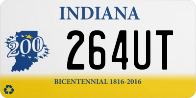 IN license plate 264UT