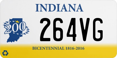 IN license plate 264VG