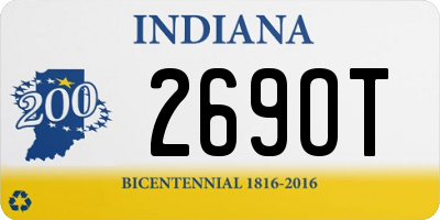 IN license plate 269OT