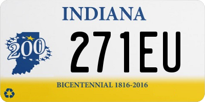 IN license plate 271EU