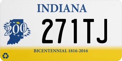 IN license plate 271TJ