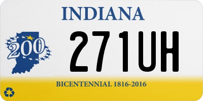 IN license plate 271UH