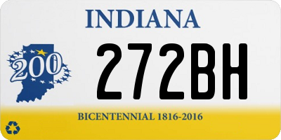 IN license plate 272BH