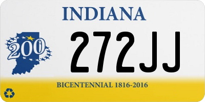 IN license plate 272JJ