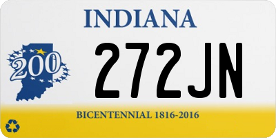 IN license plate 272JN