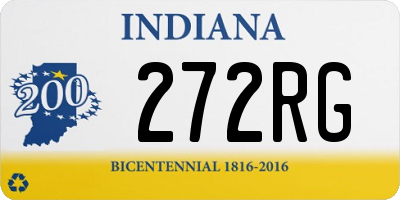 IN license plate 272RG