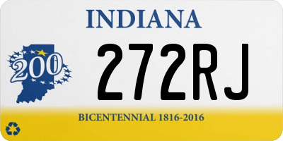 IN license plate 272RJ