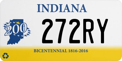 IN license plate 272RY