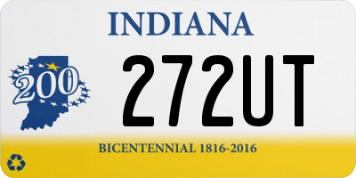 IN license plate 272UT