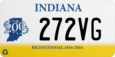 IN license plate 272VG
