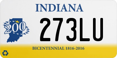 IN license plate 273LU