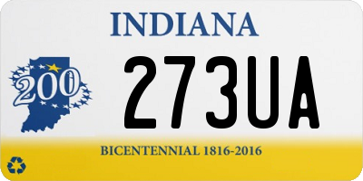 IN license plate 273UA