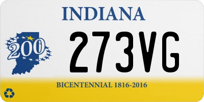 IN license plate 273VG