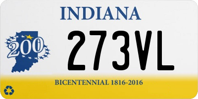 IN license plate 273VL