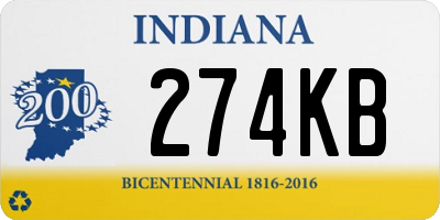 IN license plate 274KB