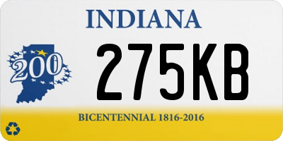 IN license plate 275KB