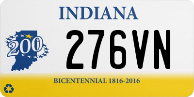 IN license plate 276VN