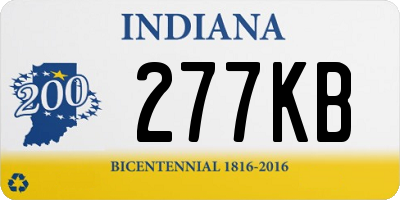 IN license plate 277KB