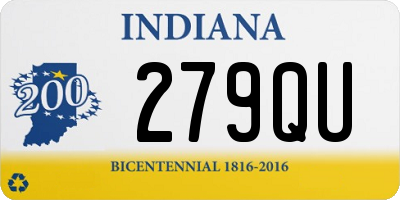 IN license plate 279QU