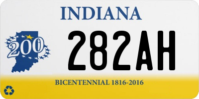 IN license plate 282AH