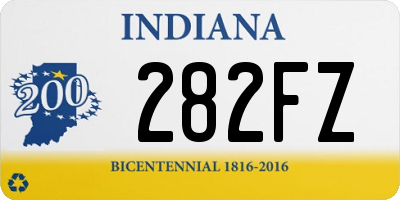 IN license plate 282FZ