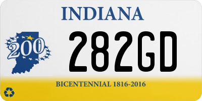 IN license plate 282GD