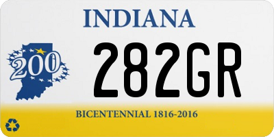 IN license plate 282GR