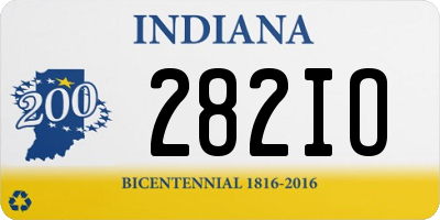 IN license plate 282IO