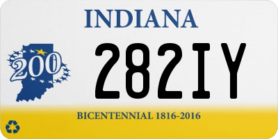 IN license plate 282IY