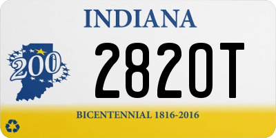 IN license plate 282OT