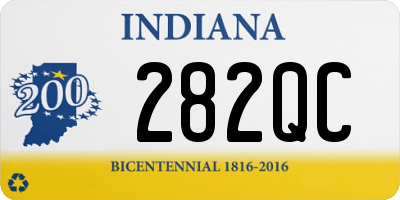 IN license plate 282QC