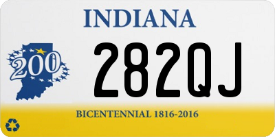 IN license plate 282QJ