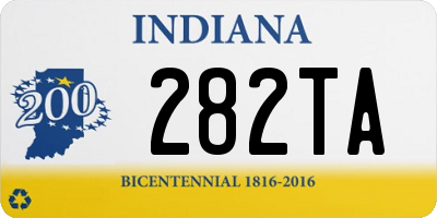 IN license plate 282TA