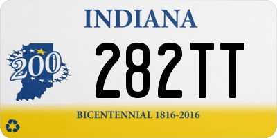 IN license plate 282TT