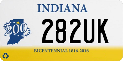 IN license plate 282UK