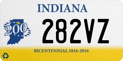 IN license plate 282VZ