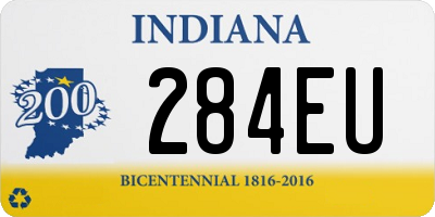 IN license plate 284EU