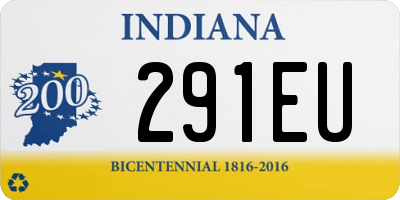 IN license plate 291EU