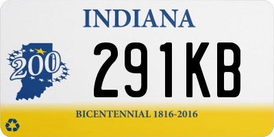 IN license plate 291KB