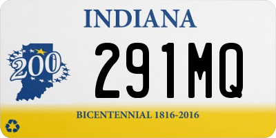 IN license plate 291MQ