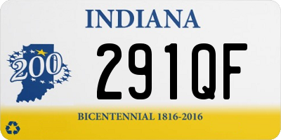 IN license plate 291QF