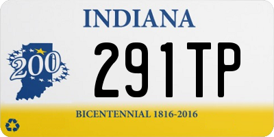 IN license plate 291TP