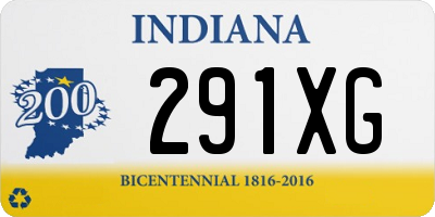 IN license plate 291XG